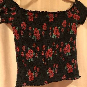 Hollister off the shoulder shirt